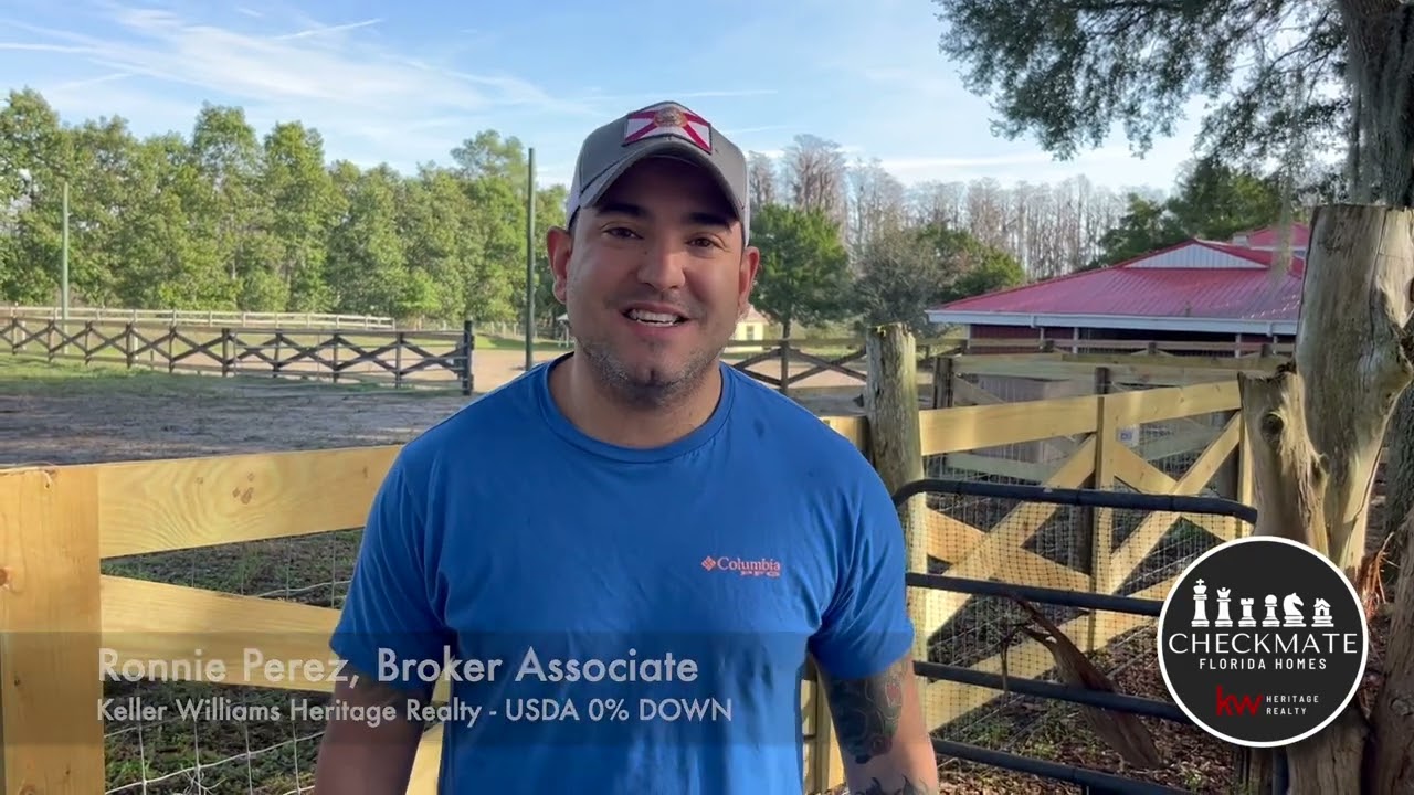 20 Acre Amazing Florida Land With Homes And Horse Stable Waterfront Dock USDA 0 DOWN