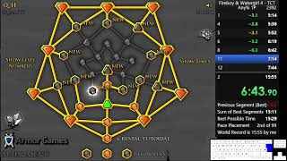FWR! Fireboy & Watergirl 4: The crystal Temple any% in 15:52