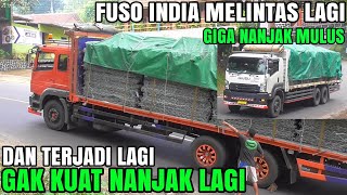 GAK KAPOK, Baru Kemarin Gak Kuat Nanjak Sekarang Gak Kuat Lagi, Nasib Fuso India Harus Pakai Jurus