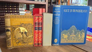 My Favorite Antique Editions of Alice in Wonderland!!
