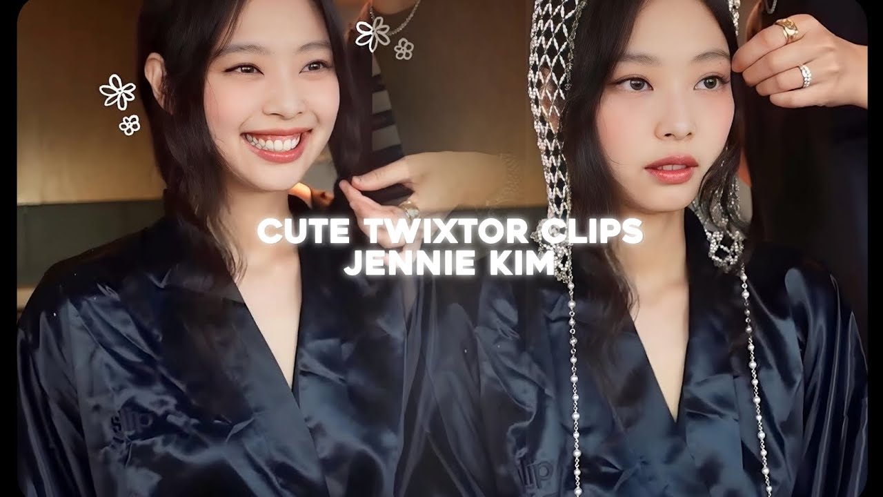 Cute twixtor clips Jennie Kim (Blackpink)