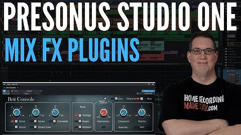 Presonus Studio One | Retro Mix Legends | Brit Console Review
