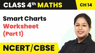 Smart Charts - Worksheet (Part 1) | Class 4 Maths Chapter 14 (Math's Magic)