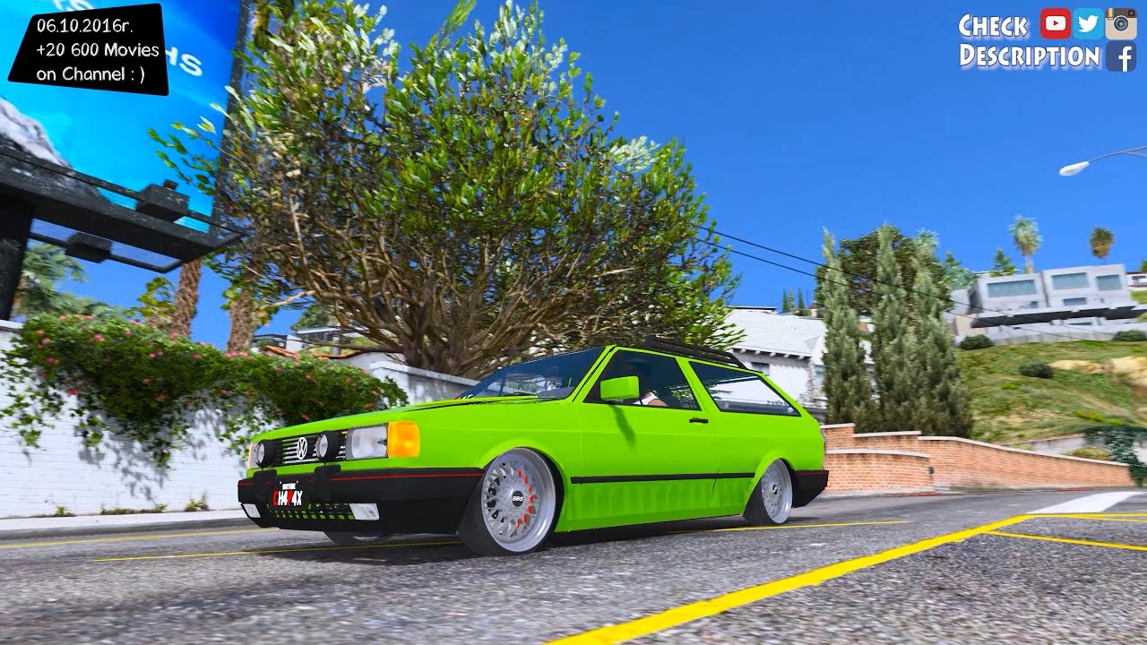1994 Volkswagen Parati Surf 1.8 Turbo - GTA V MOD _REVIEW