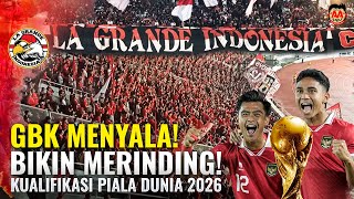  Merinding Suporter Timnas Garuda Membara Di Utara Stadion Gbk Saat Kualifikasi Piala Dunia 2026