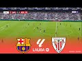 BARCELONA Vs ATHLETIC BILBAO Live La Liga 2025 22 November 2025 Simulation PES 2021 Gameplay 