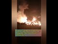 Mencekam Saat Kilang Minyak Balongan Milik Pertamina Terbakar dan Meledak .