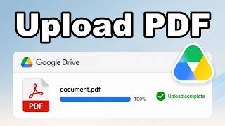 How To Upload PDF To Google Drive (Step By Step)