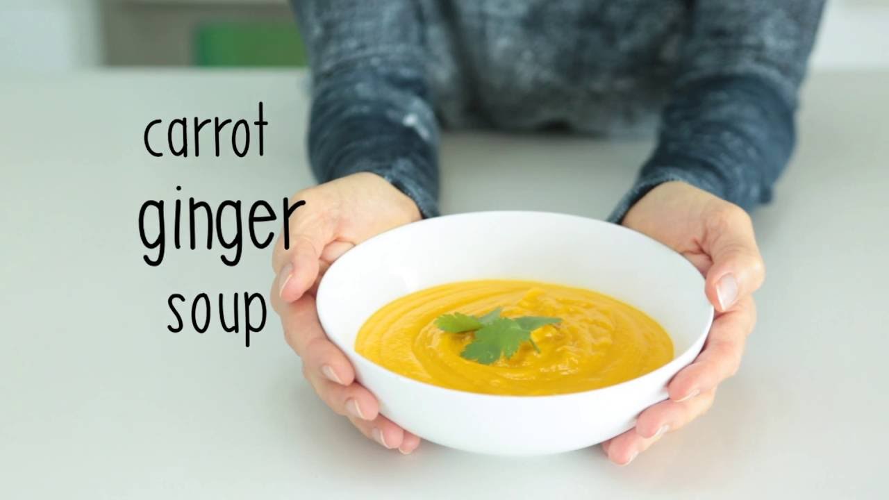 Carrot Ginger Soup | The Yoga Plate