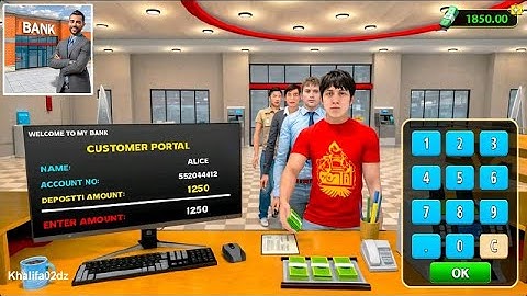 Idle Bank Simulator Money Game - Gameplay Walkthrough (Android) Part 1