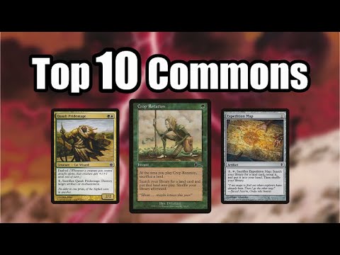 Top Ten Commons in Commander