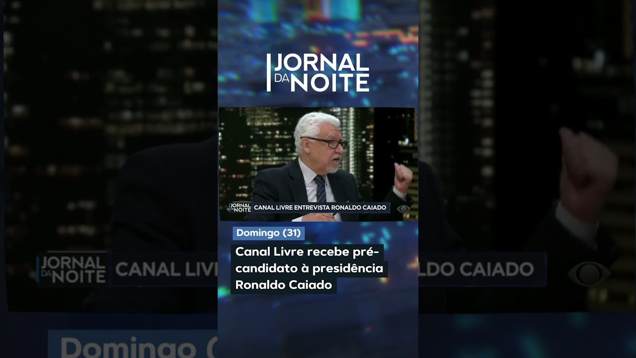 Canal Livre recebe pré-candidato à presidência Ronaldo Caiado