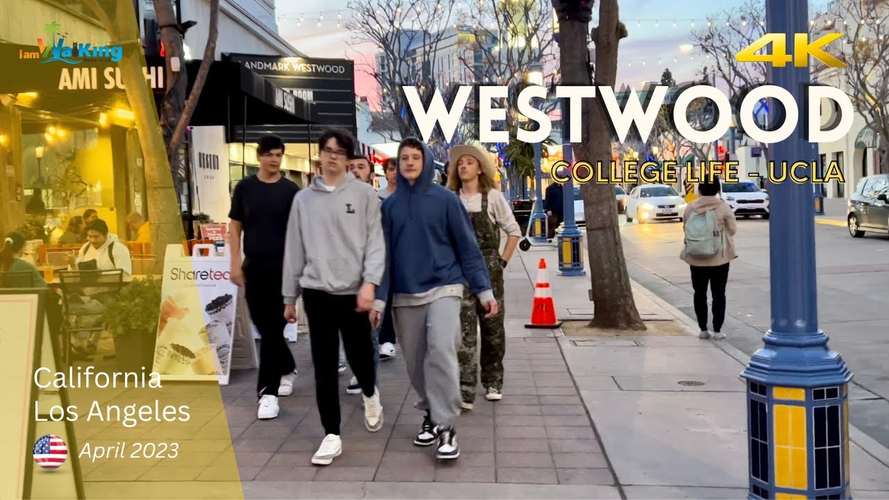 WESTWOOD | UCLA Campus City 🌴 Los Angeles CALIFORNIA 🇺🇸