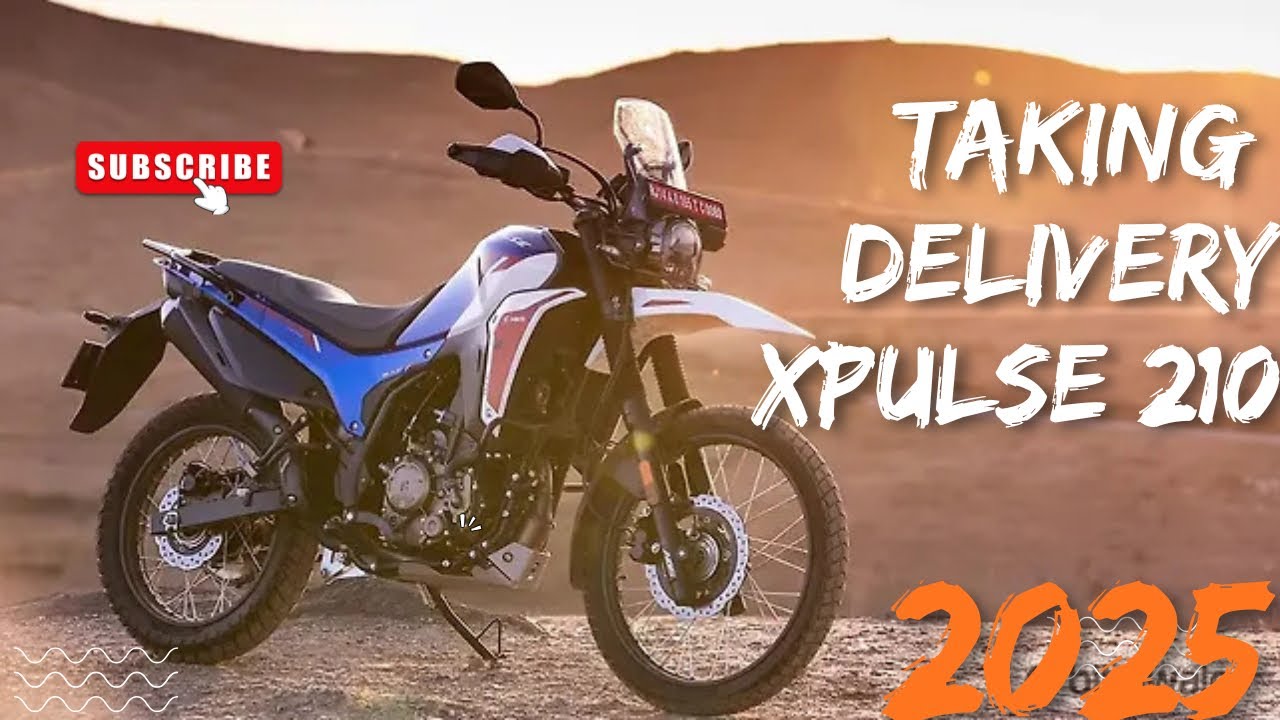 Finally Got New Hero Xpulse 210 | First Look & Delivery Experience 2025!