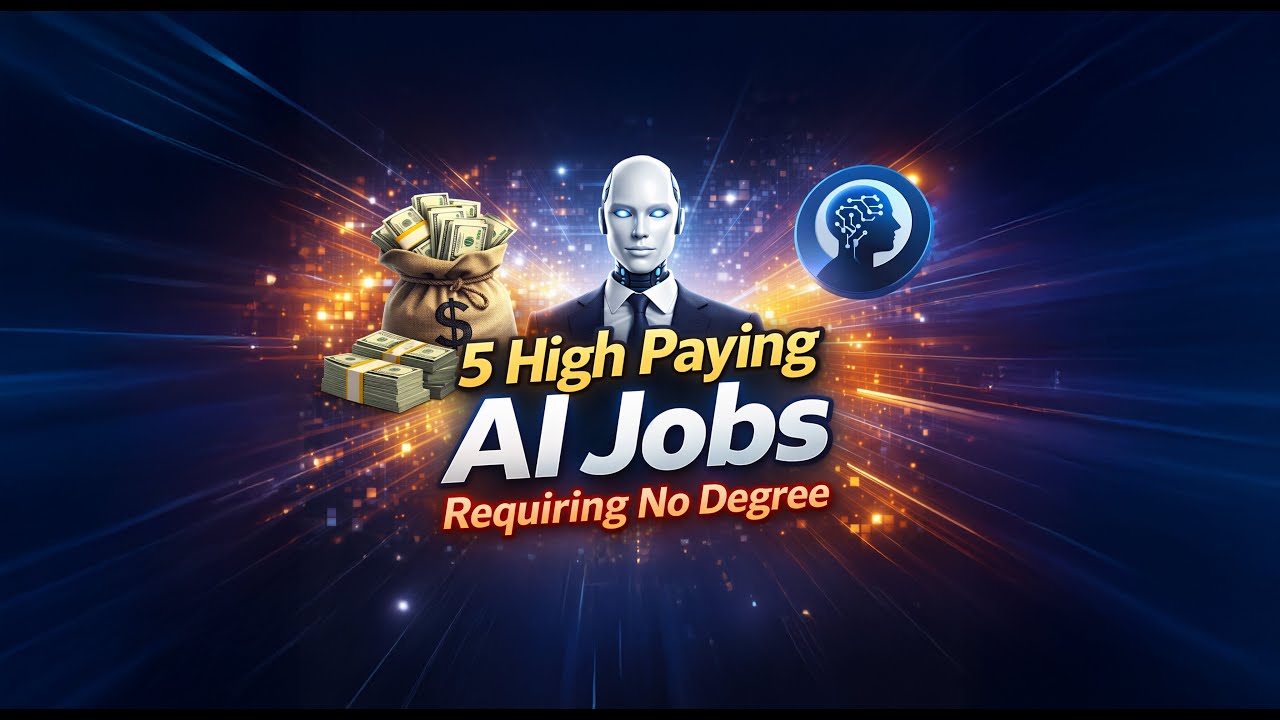 5 High Paying AI Jobs Requiring No Degree