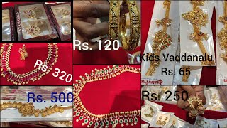 Begum bazar wholesale  shopping | Latest jewellery collection| kids Vaddanalu vankies with address