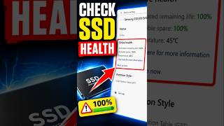 How to Check SSD Health in Windows 11 & 10 (Before It Fails!) 😱