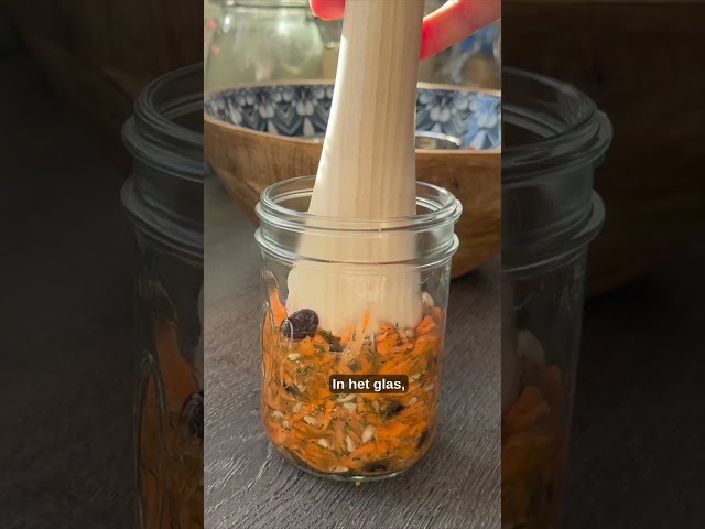 Gefermenteerde wortelsalade