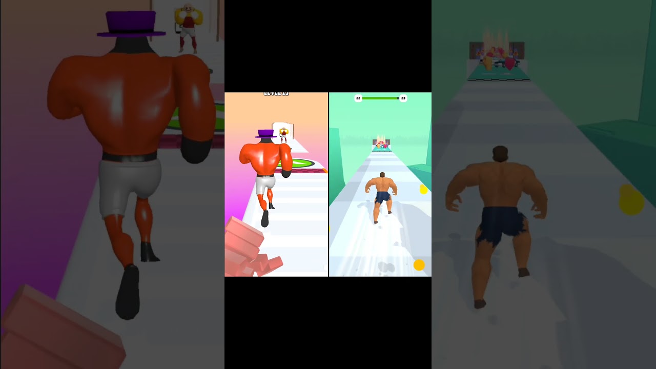 Who Rages Faster? Big Man Race 3D vs Rage Control Challenge 