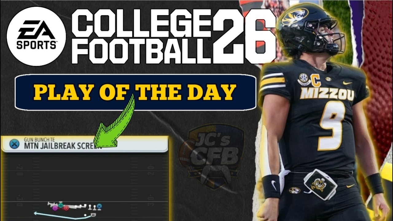 CFB26 Play of the Day (February 25th) | College Football 26 Best Plays | EA Sports College Football