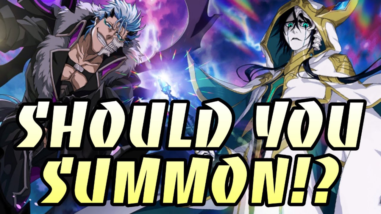 SHOULD YOU SUMMON!?! WHITE DAY GRIMMJOW & ULQUIORRA BANNER BREAKDOWN