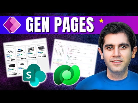Build Generative Pages in Power Apps using Dataverse & SharePoint 🚀