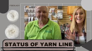 My Yarn Line With Fiberlady. Where Are We At?