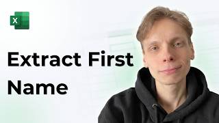 How to Extract the First Name From an Email in Excel [2026 Easy Guide] How To Get The First Letter Of A Name In Excel 2026 Easy Guide