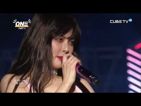 [HD 1080p] HYUNA 현아 ft (G)I-DLE -  BUBBLE POP  @ UNITED CUBE CONCERT 2018