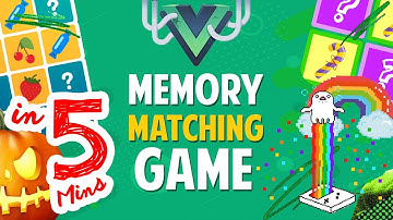 VG #1 🟢 Make MEMORY Matching Card GAME using Vuejs 3 for your portfolio tutorial
