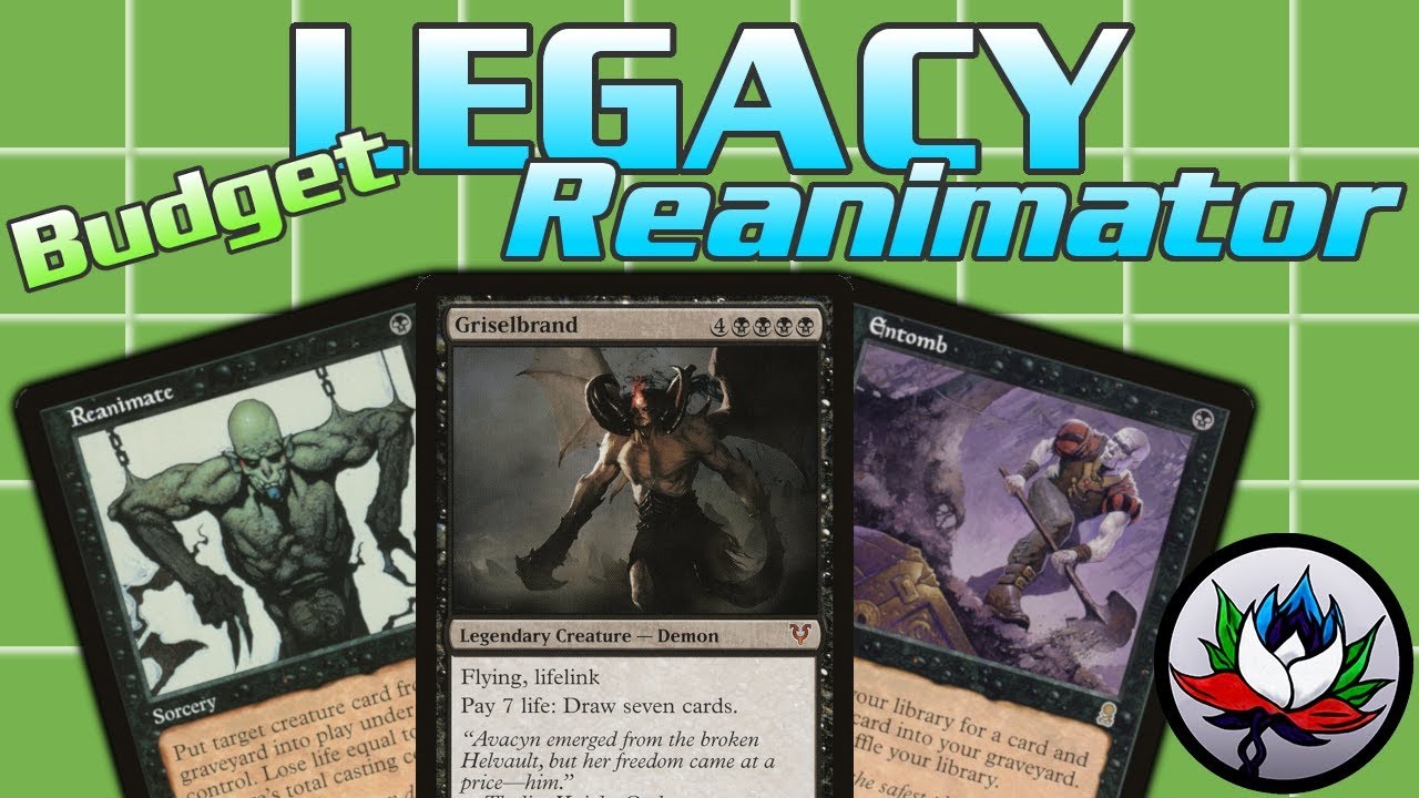 MTG – Best “BUDGET” Mono Black Reanimator Legacy Deck Tech for Magic: The Gathering!