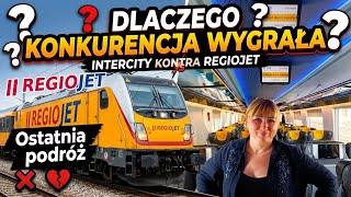 For the LAST TIME, I'm traveling with RegioJet in Poland. The cheapest train 🚆 The Great Food Test!