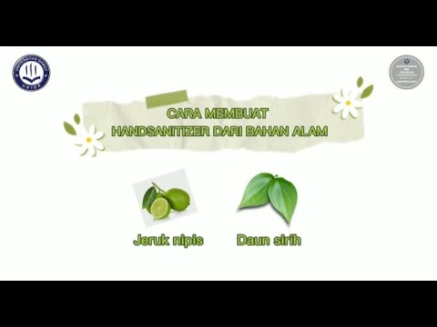 Cara Membuat Handsanitizer dari Bahan Alami