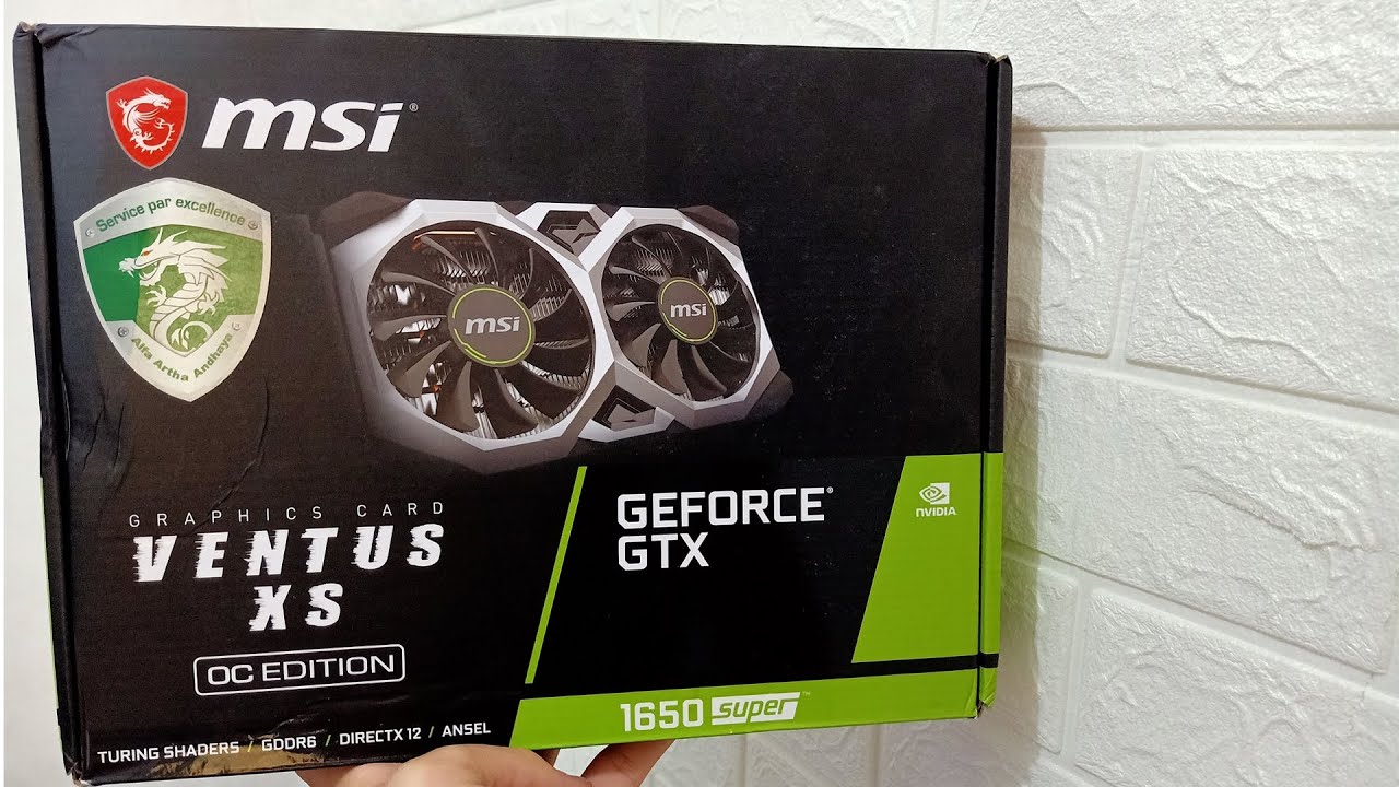 Geforce gtx 1650 ventus xs oc