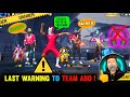 Last warning⚠ to @teamabo4379 ! No more controversy