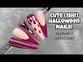 Cute Pink Halloween Nails | Madam Glam