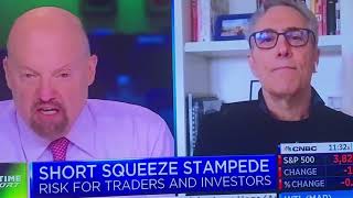 Cramer loses his mind over GameStop and Wallstreetbets
