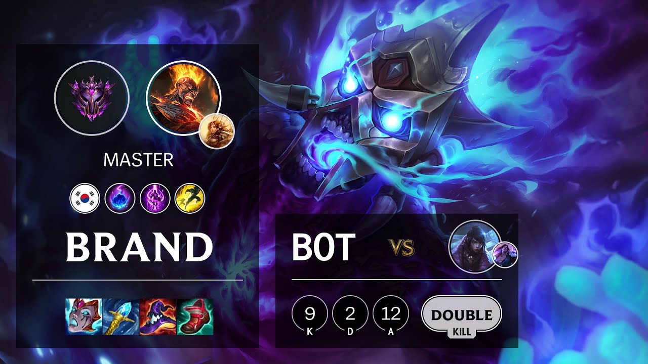 Brand Bot vs Aphelios - KR Master Patch 11.14