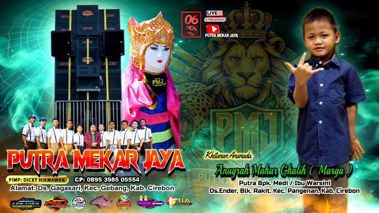 🔴 LIVE YANG EXCLUSIVE PUTRA MEKAR JAYA || DESA ENDER KEC. PANGENAN KAB. CIREBON || KAMIS, 6 NOV 2025