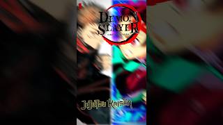who is strongest? || jujutsu kaisen vs demon slayer #anime #jjk #demonslayer #whoisstrongest #shorts