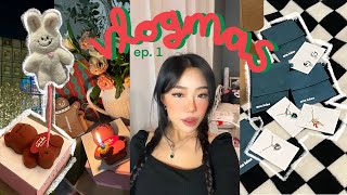 Vlogmas 1 Working, Resetting & My Happy Moments Ft. Ana Luisa