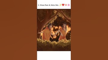 4. Most beautiful couples in the universe #shorts #viral #trending #krishna #radha #ram #religion