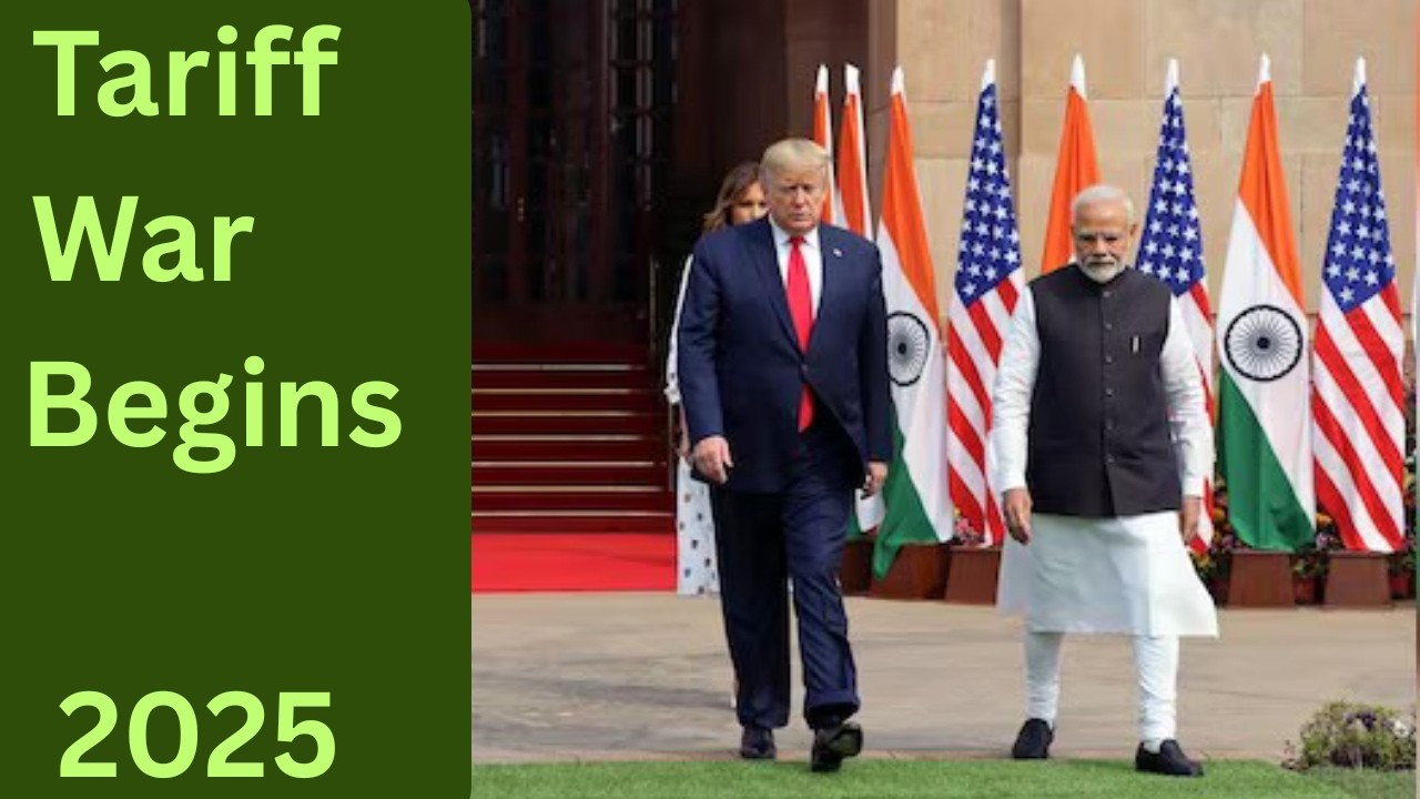 US India Tariff War Begins | Donald Trump praises Narendra Modi - YouTube