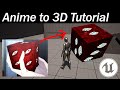 Anime to 3d. eye prison realm. Unreal Tutorial