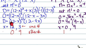 MCV 3.3 and 3.4 Optimization Problems part 1