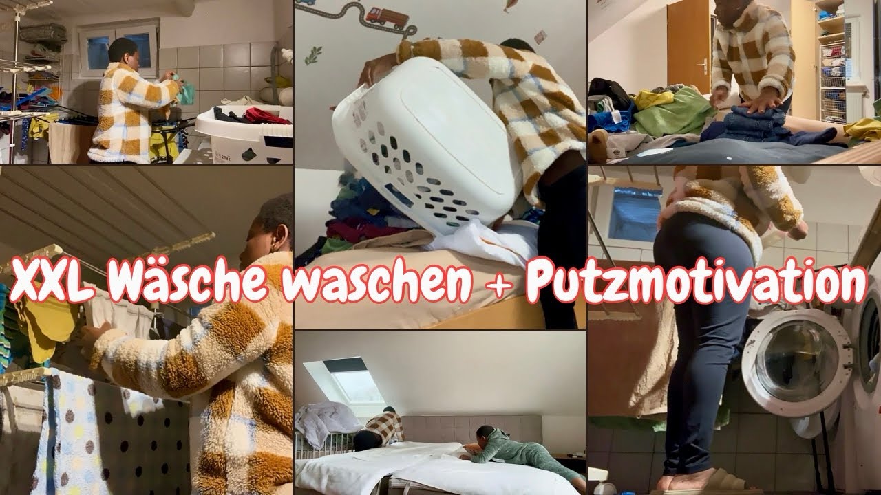 XXL Wäsche waschen + PUTZMOTIVATION und warum meine Schwangerschaft in der 28 SSW beendet wurde