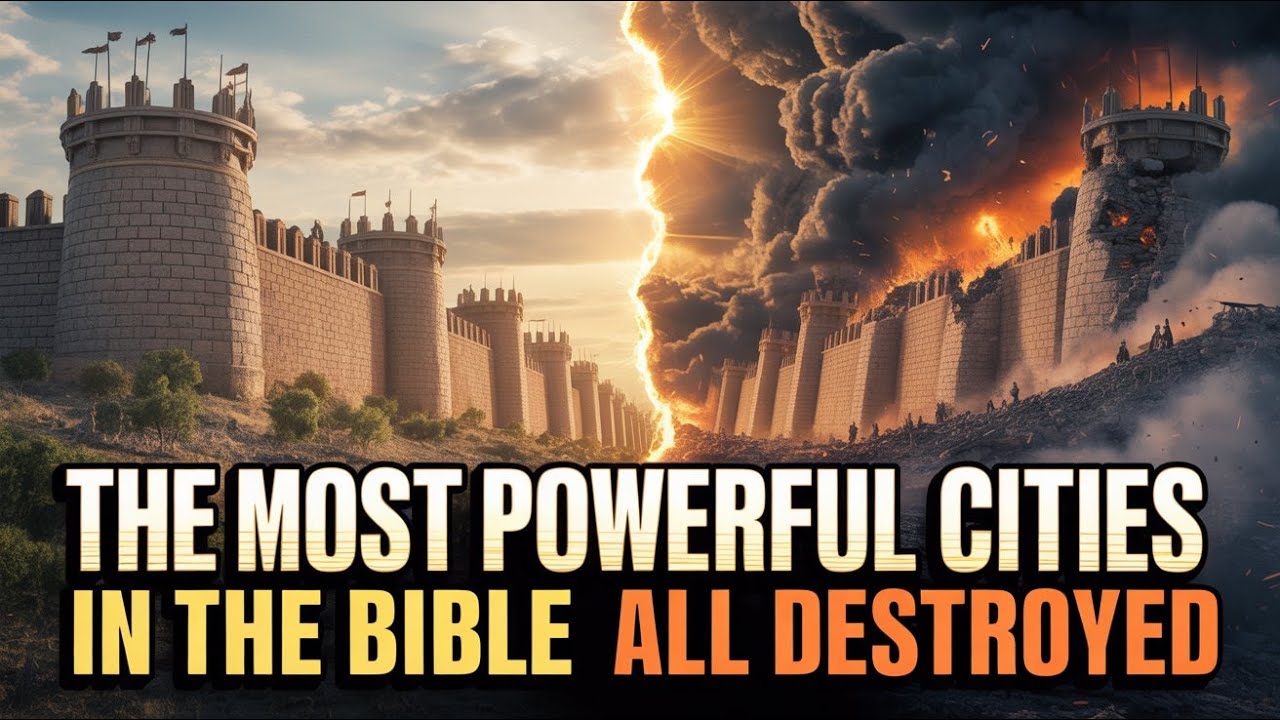 Самые могущественные города Ветхого Завета — как они были построены.