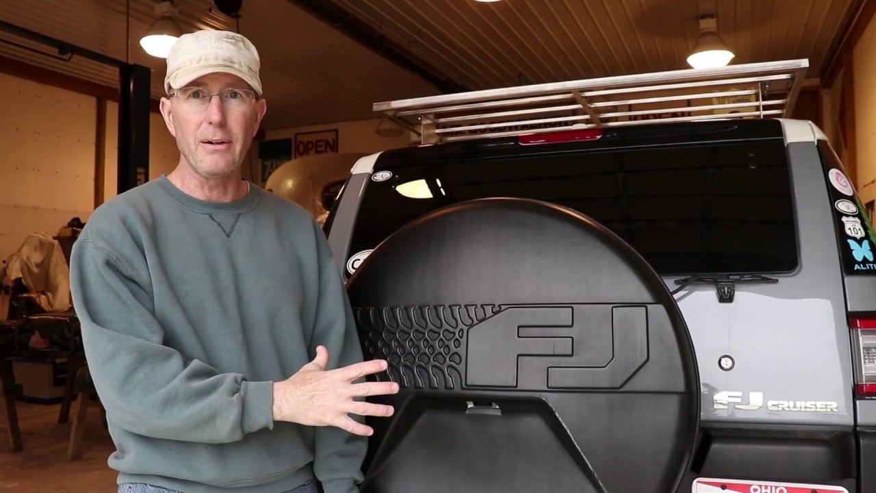 Fj Cruiser Spare Tire Fuel Storage Youtube