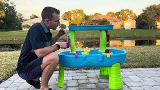 Step2 Rain Showers Splash Pond Toddler Water Table: Overview & Features (Link To Buy In Description)