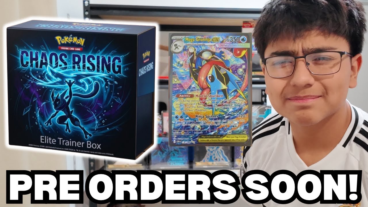 NEW Chaos Rising Pokemon Center ETB | SIR Cards REVEALED - YouTube